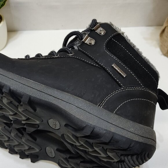 Quatchi Outdoors Winter Snow Hiking Ankle Boots Faux Fur Lined Unisex W 7.5 M 6 - Picture 7 of 14